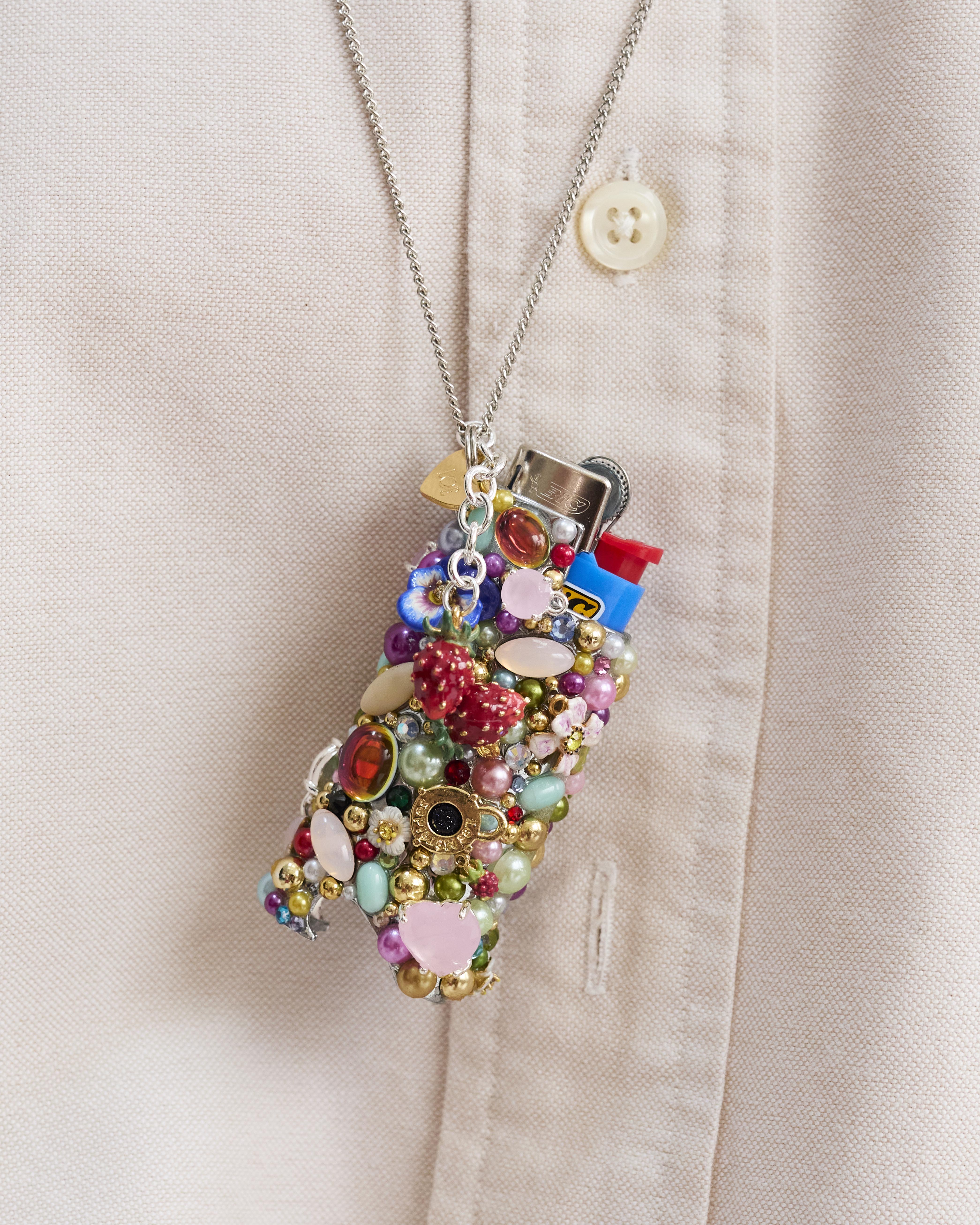 Lighter case necklace