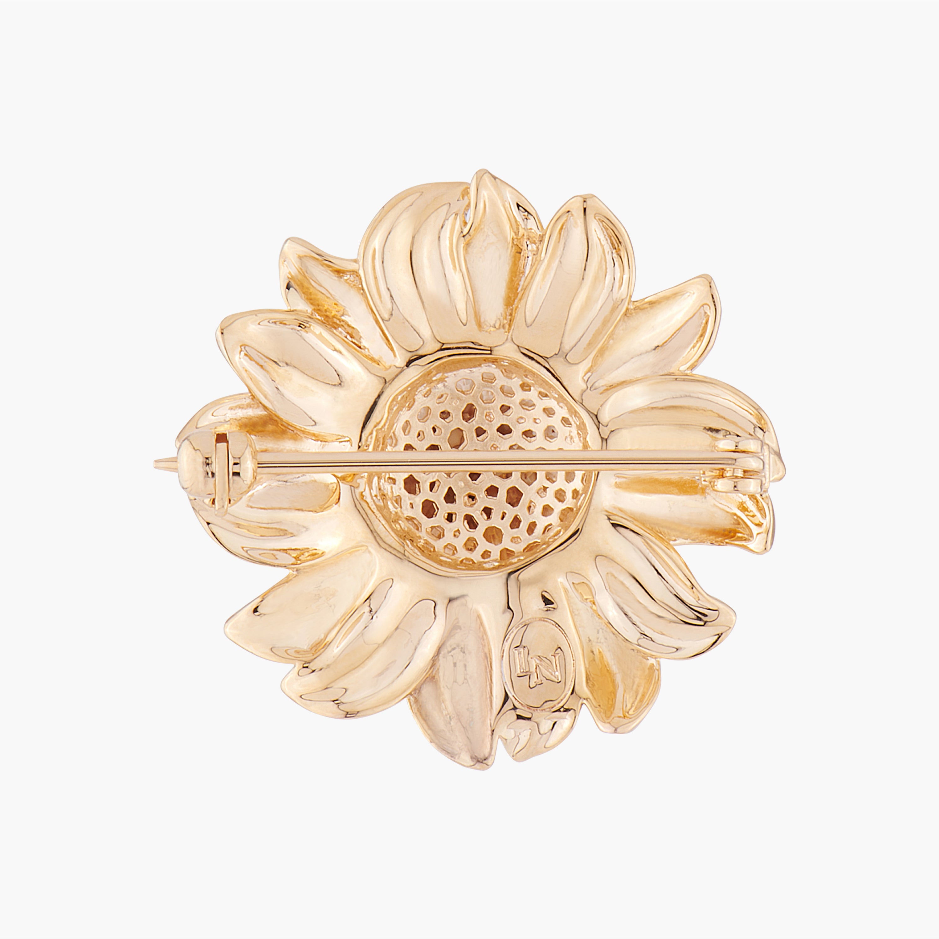 Broche Girasol y Abejorro