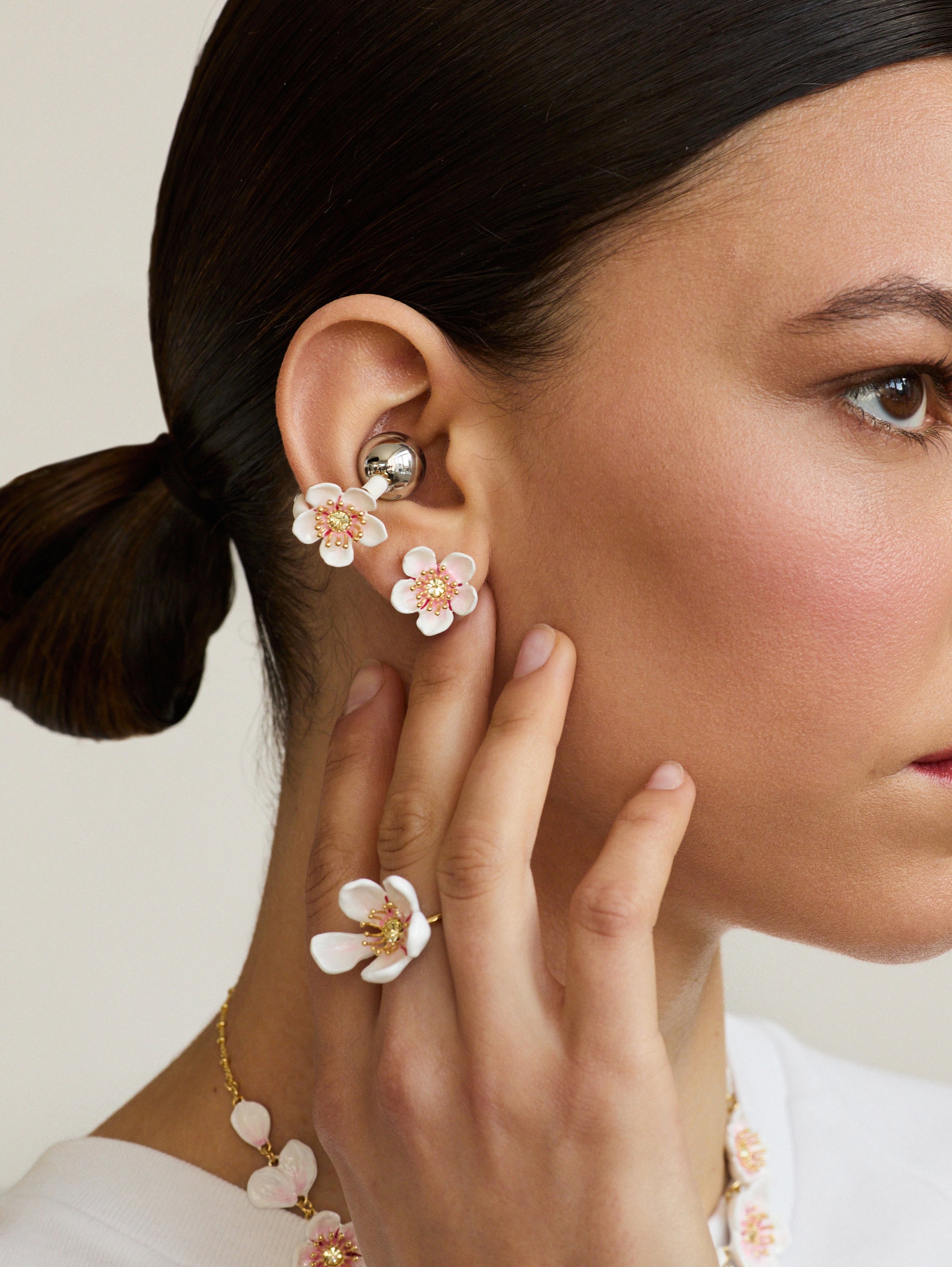 Cherry Blossom Jewellery for HUAWEI FreeClip 2