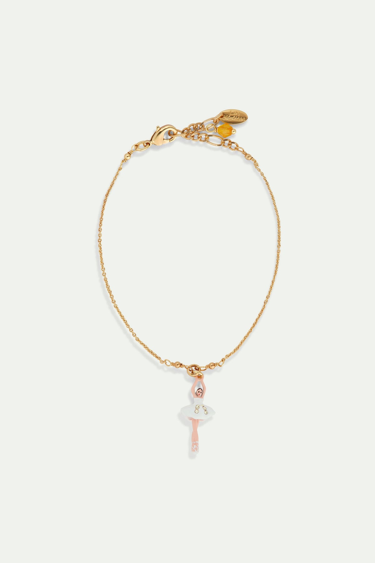 Mini Ballerina and rhinestones bracelet