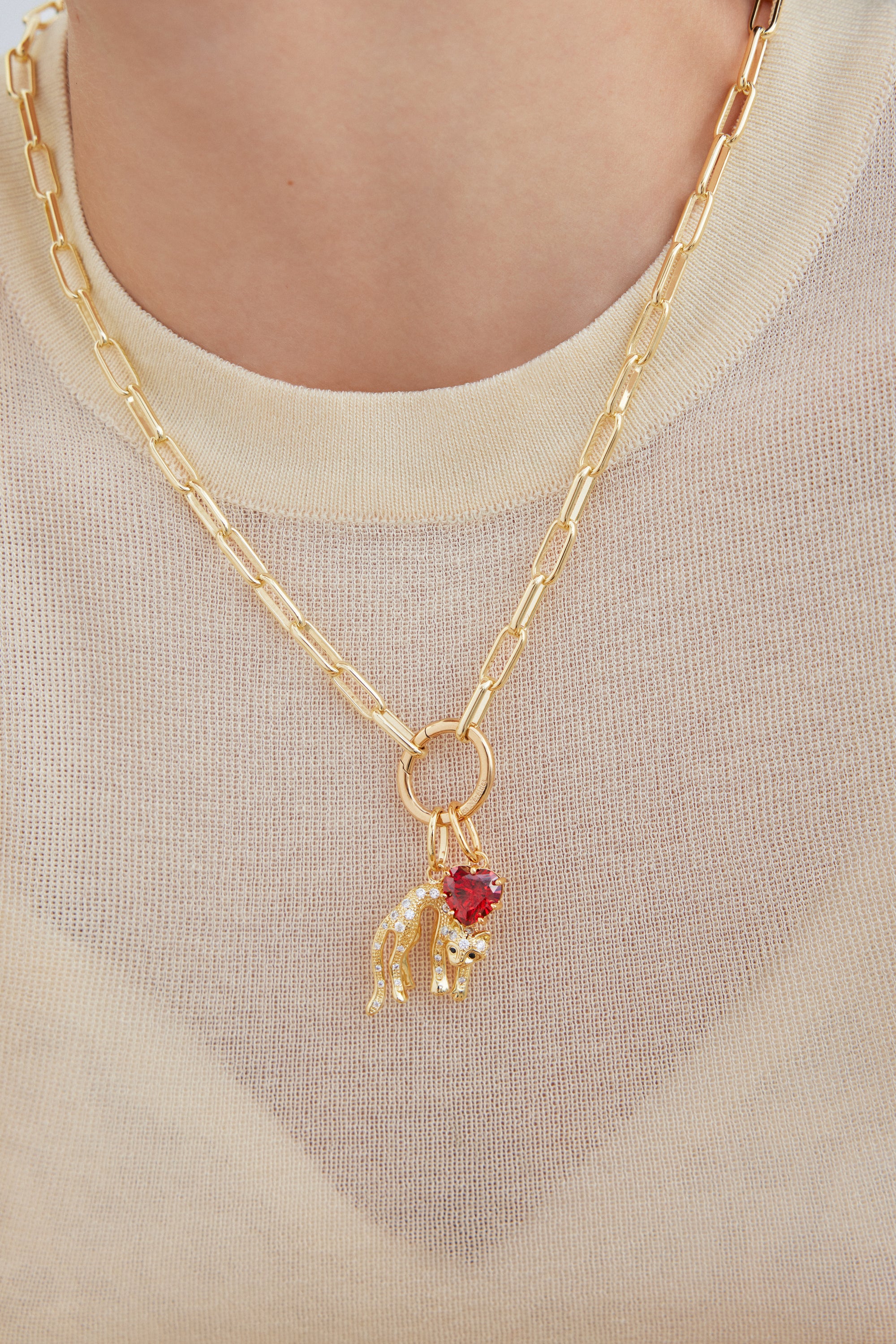 Garnet Red Pendant, Youthfulness and Attraction - November