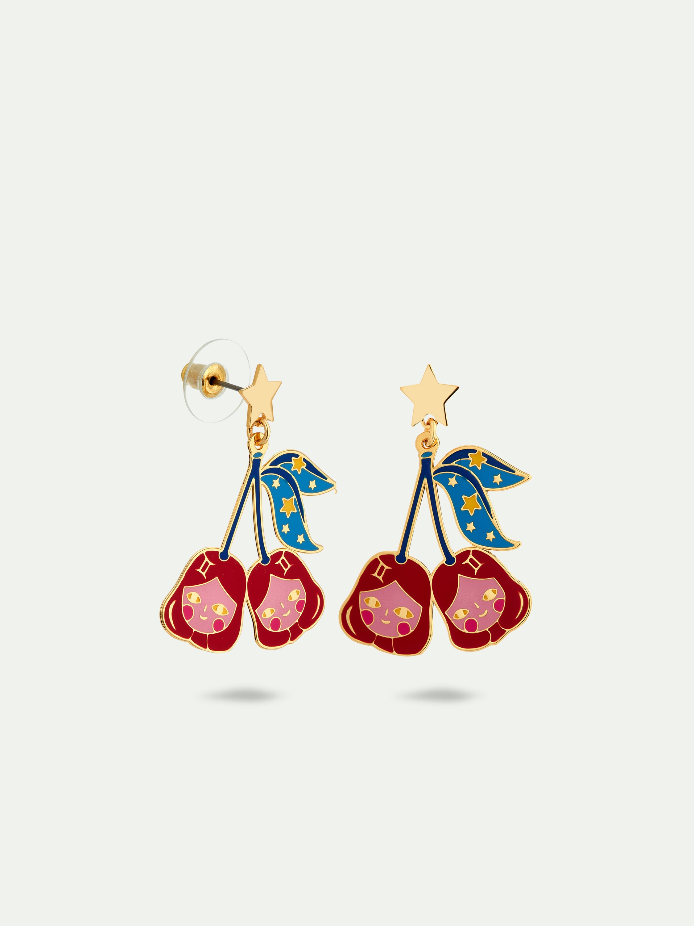 Gemini astrological sign earrings