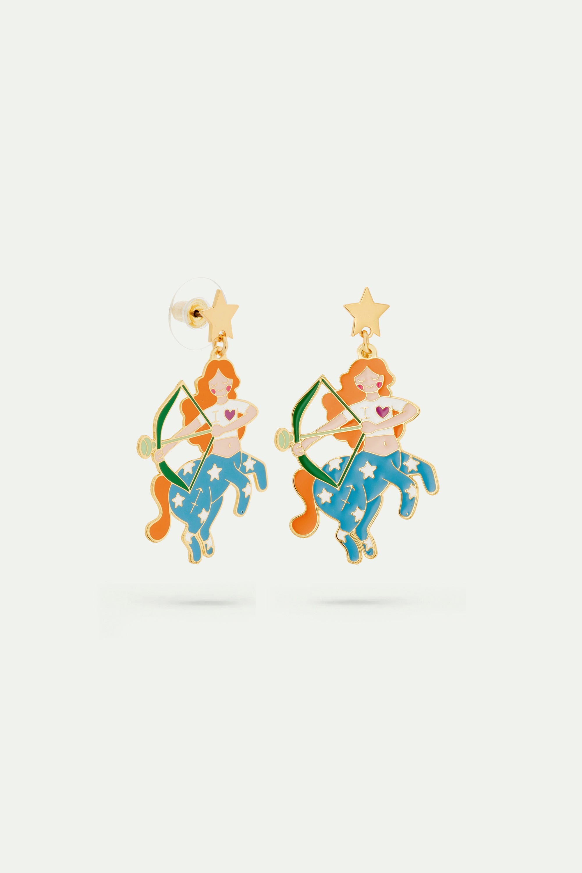 Sagittarius astrological sign earrings