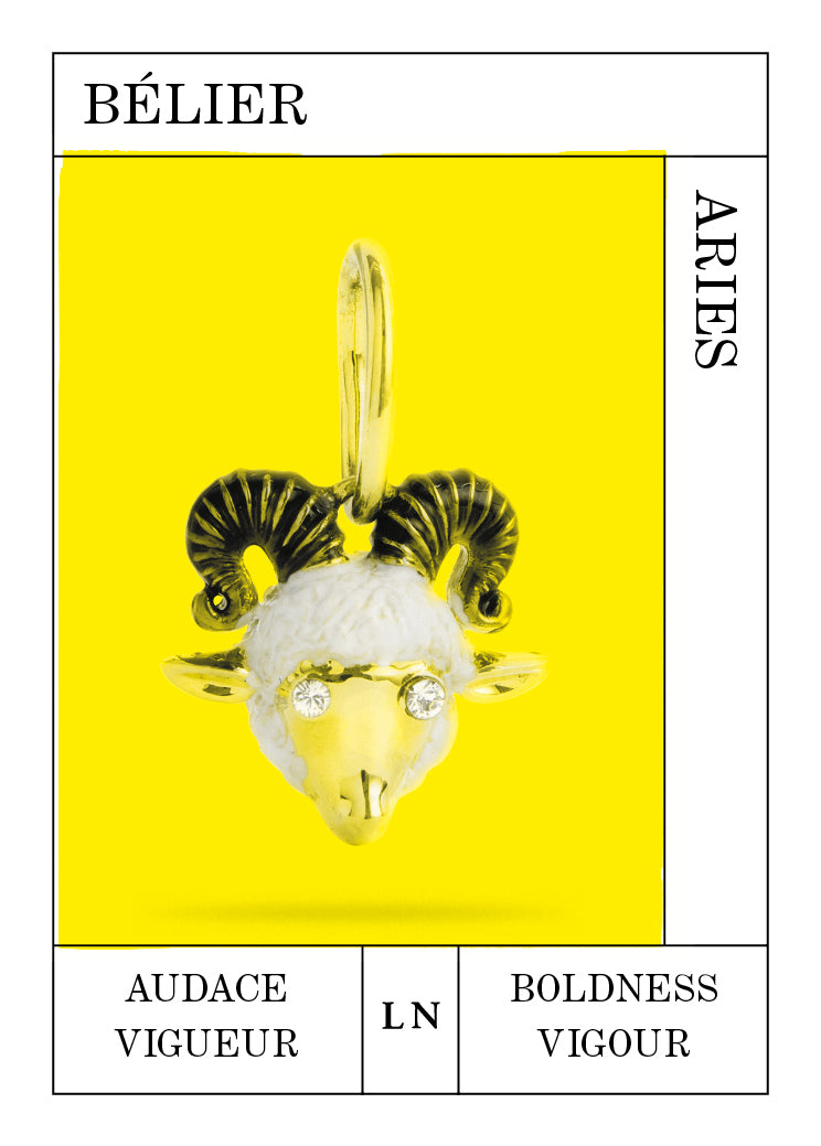 Aries pendant, Boldness and Vigour