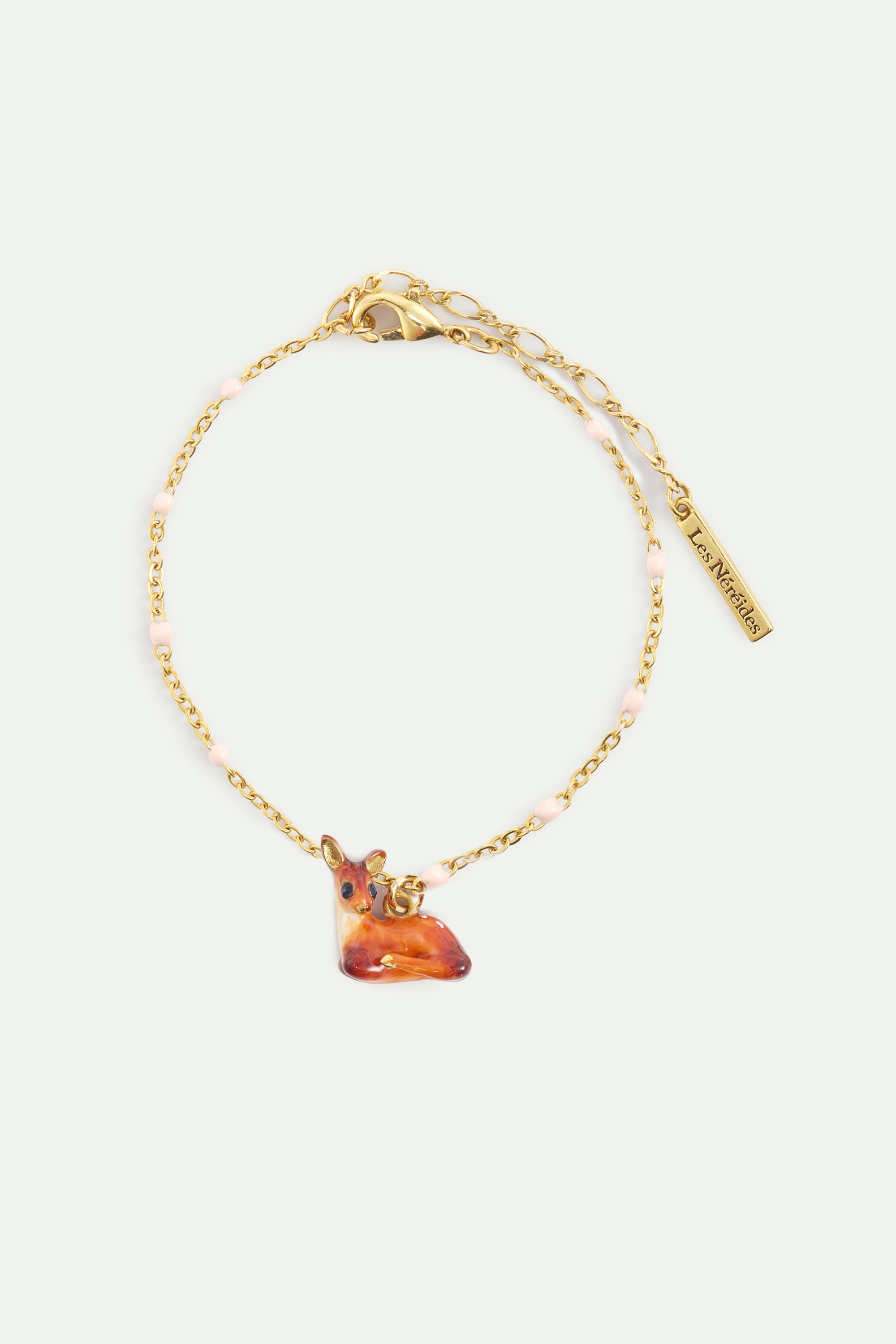 Bracelet pendentif faon