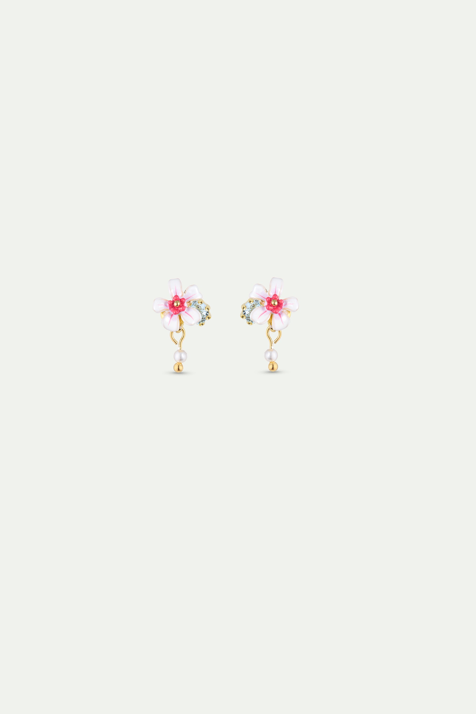 Post earrings DELICATE FLORAISON