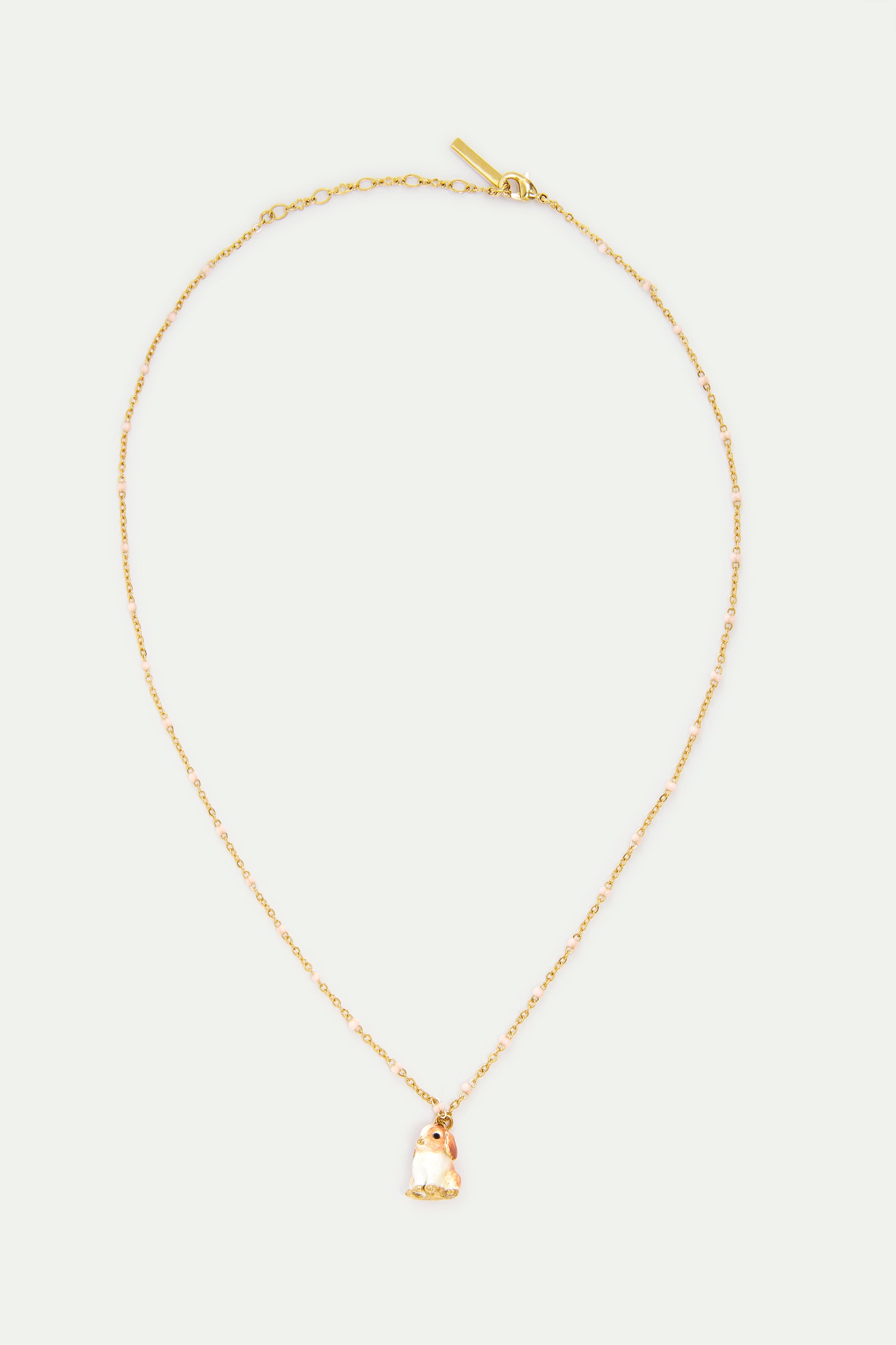 Necklace rabbit LES NEREIDES LOVE ANIMALS