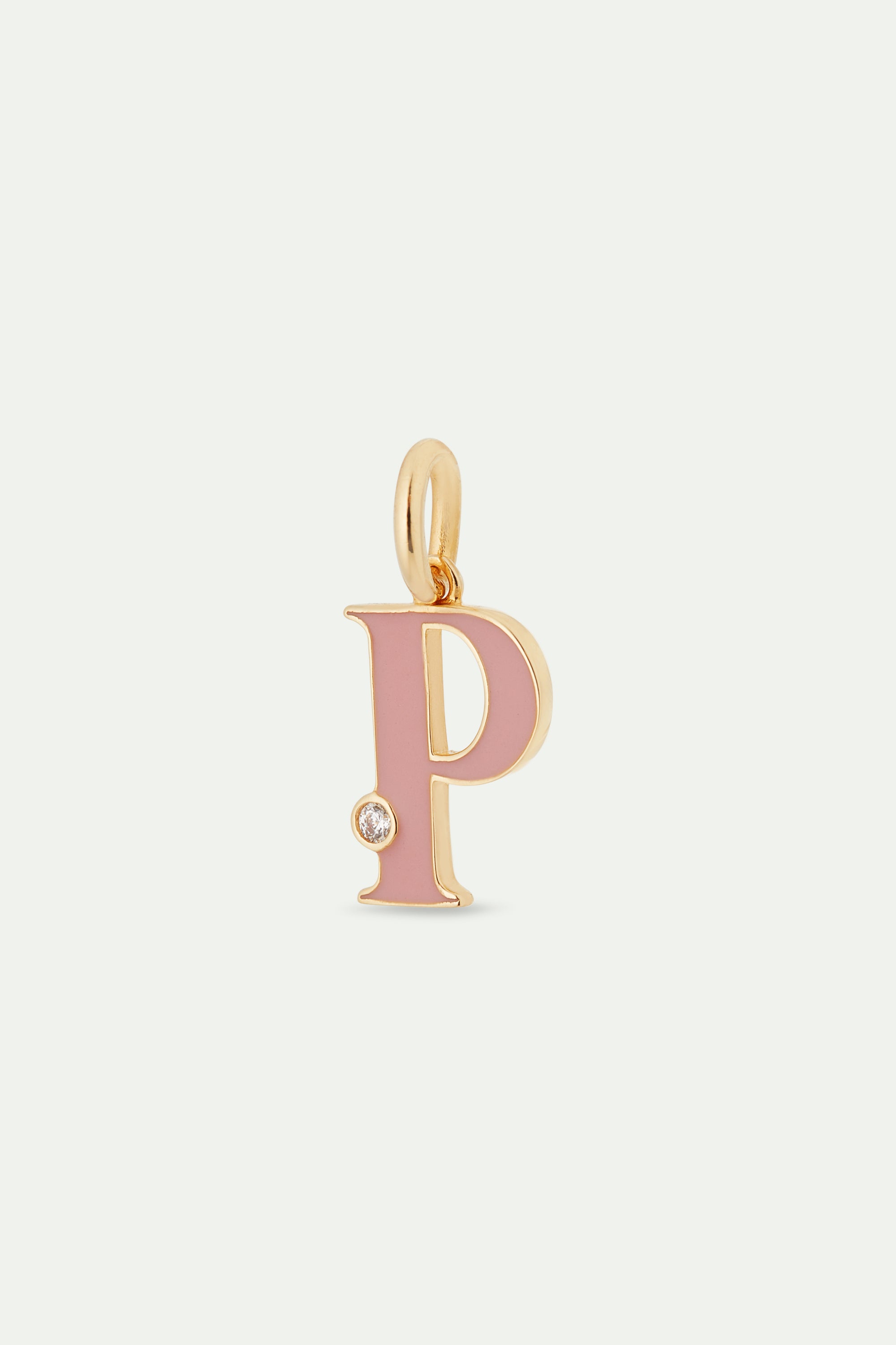 Letter P pendant necklace