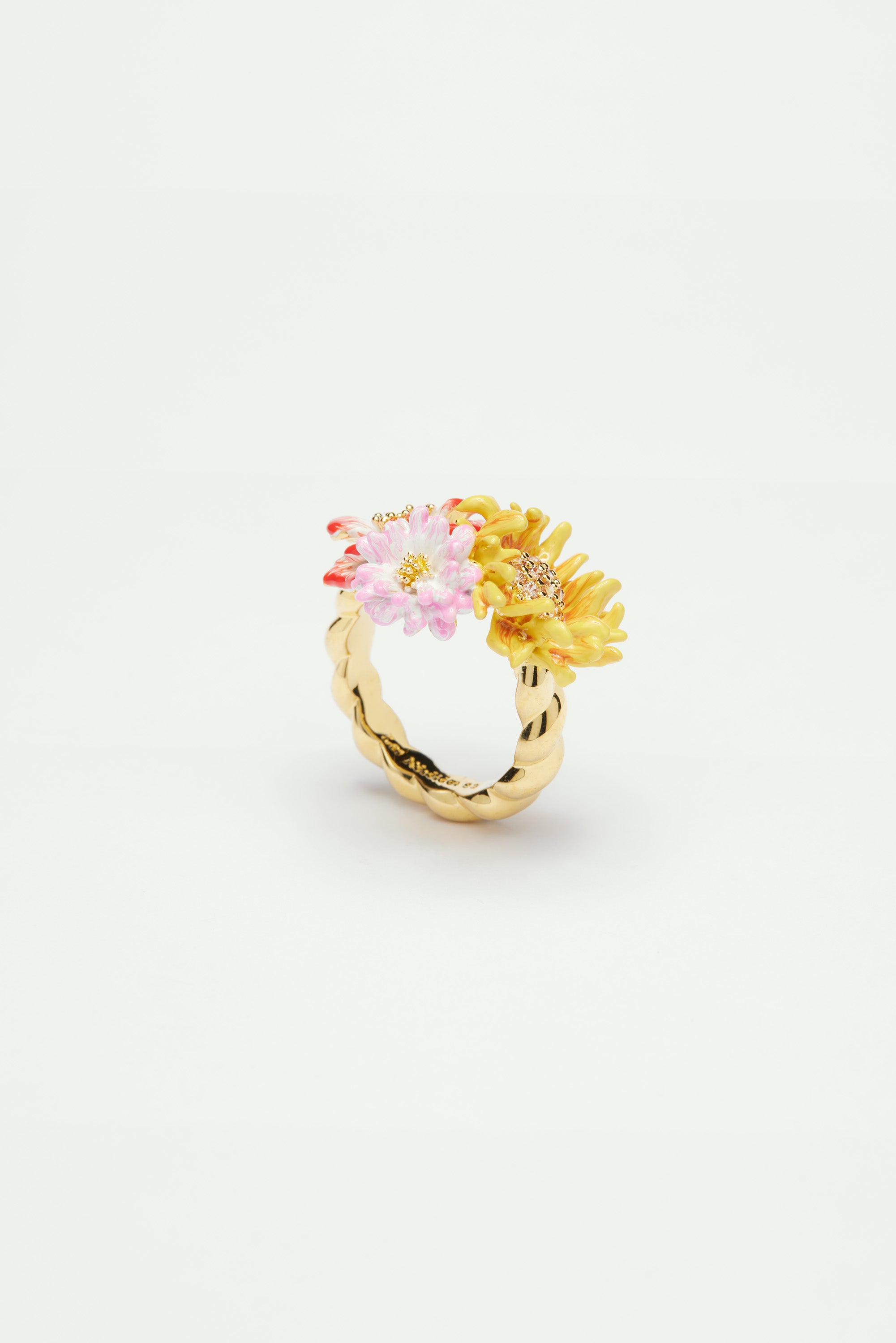 Wildflower cocktail ring