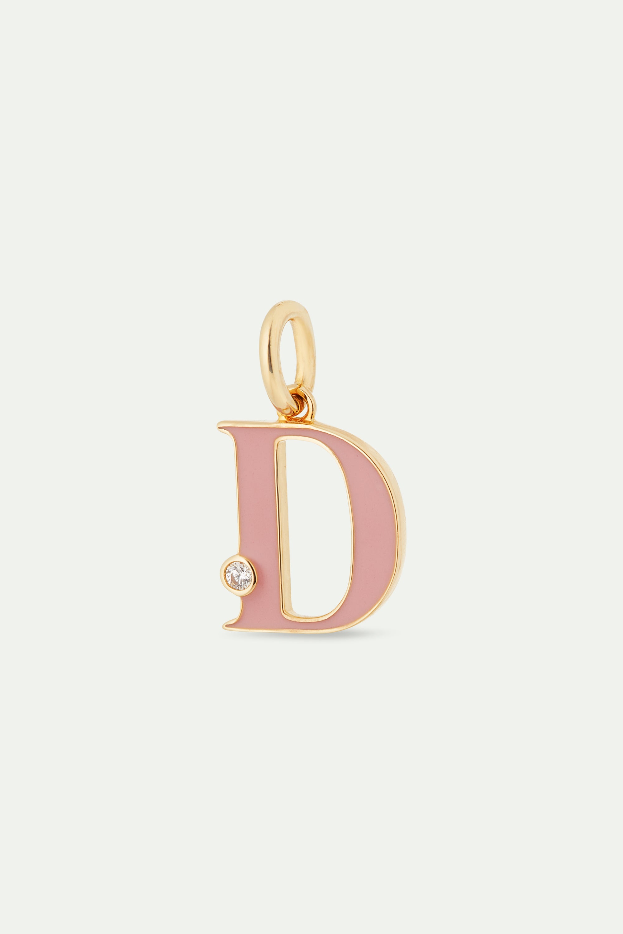 Letter D pendant necklace