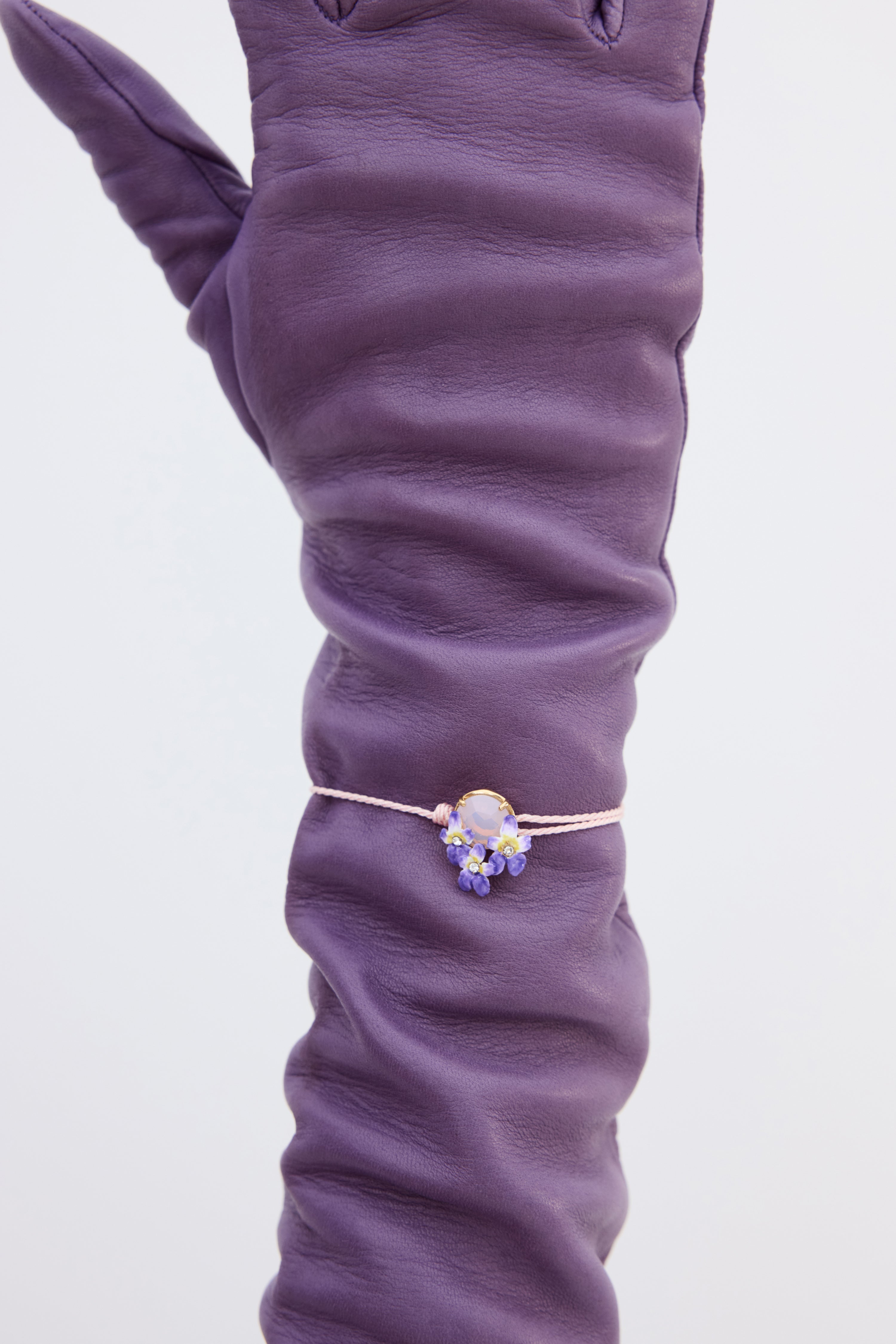 Bracelet CHAMPS DE VIOLETTES