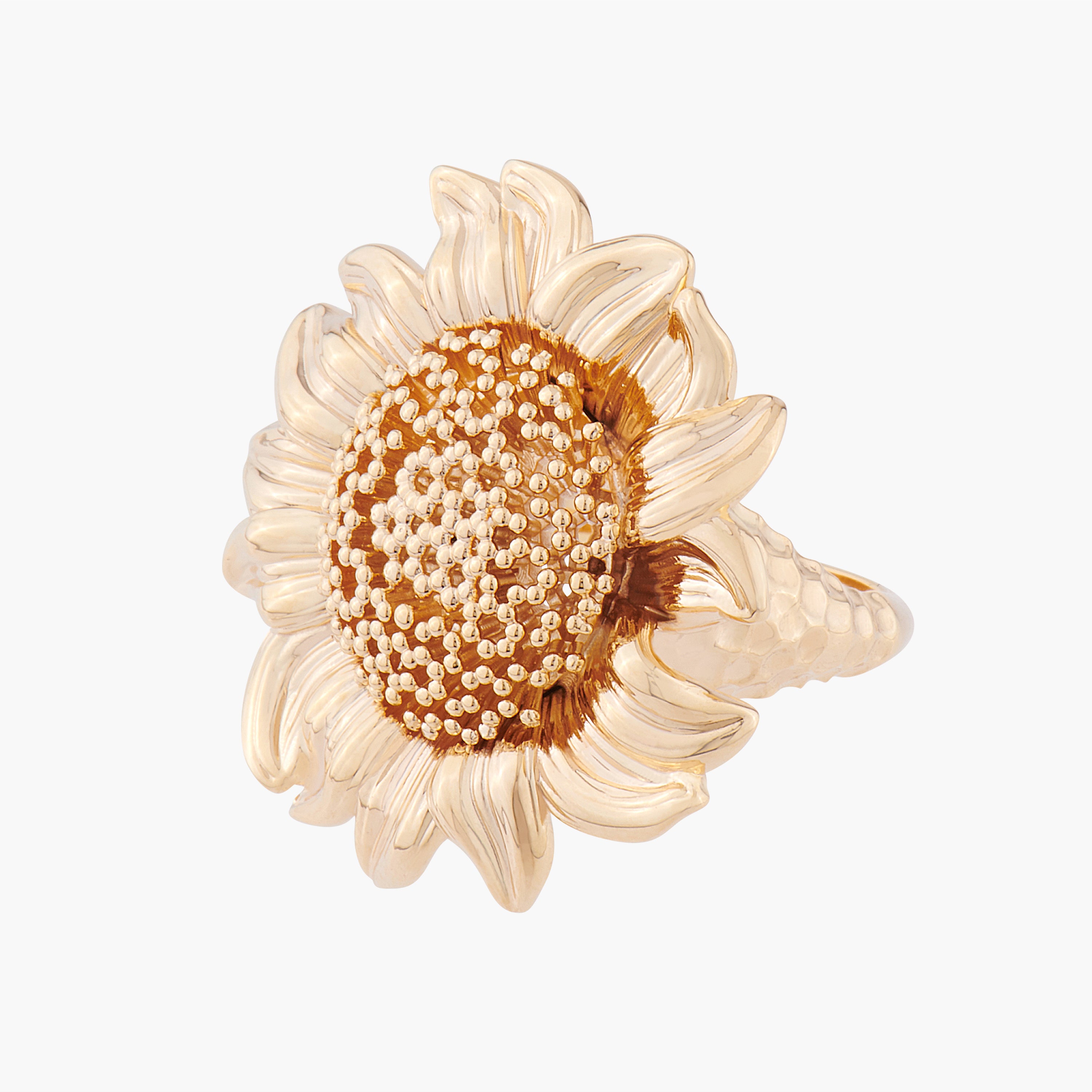 Sunflower Cocktail Ring