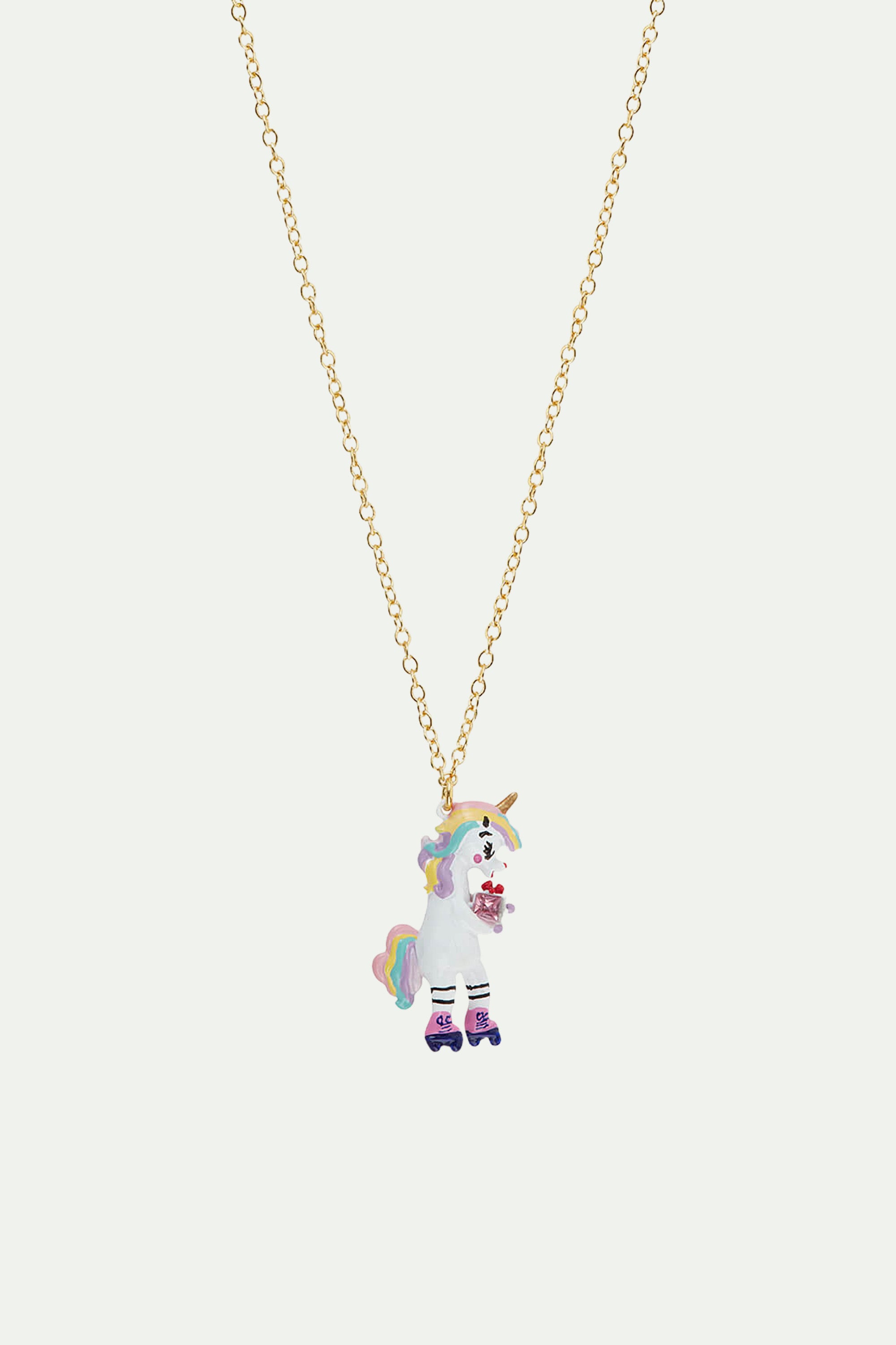 Unicorn pendant necklace