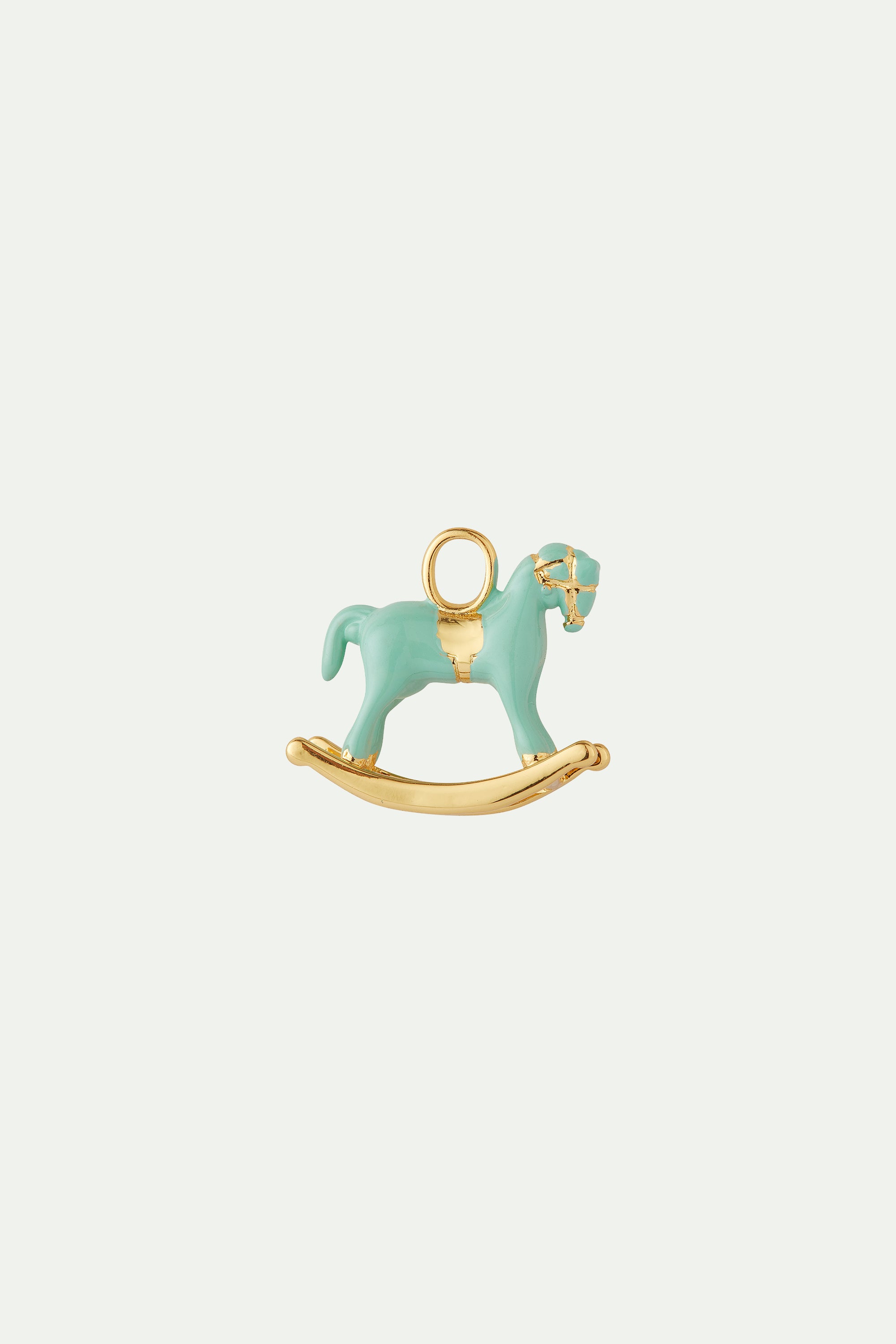 Rocking horse charm